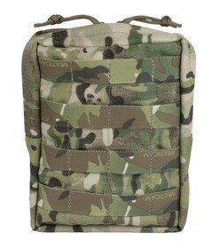The Elite Survival Multicam MOLLE general utility pouch is constructed from 1000 denier nylon.